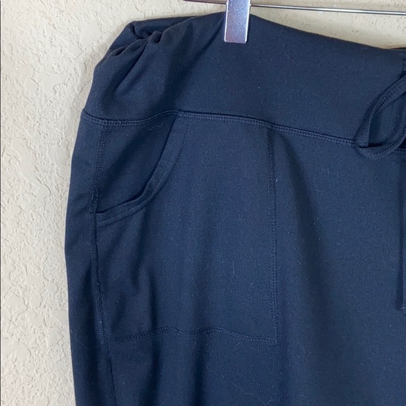 Nwot Zella drawstring black pants 16 - Picture 4 of 9